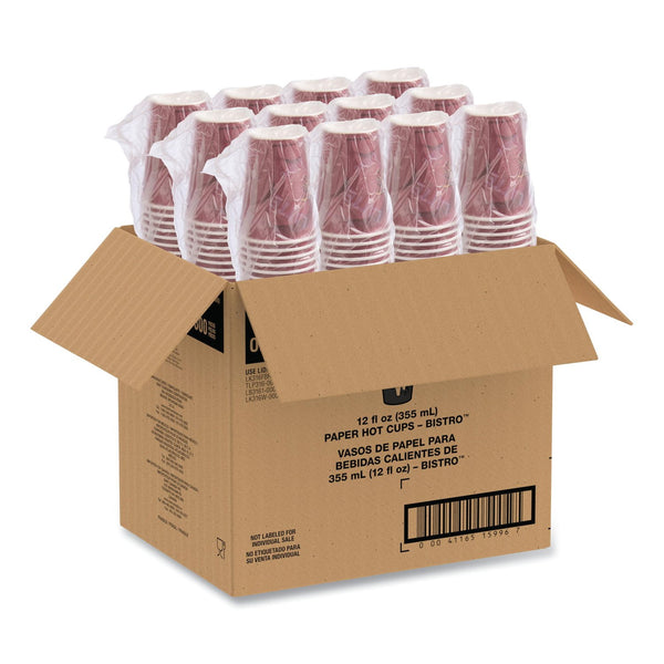 Dart Solo Bistro Design Hot Drink Paper Cups, 12 oz., 300 ct.