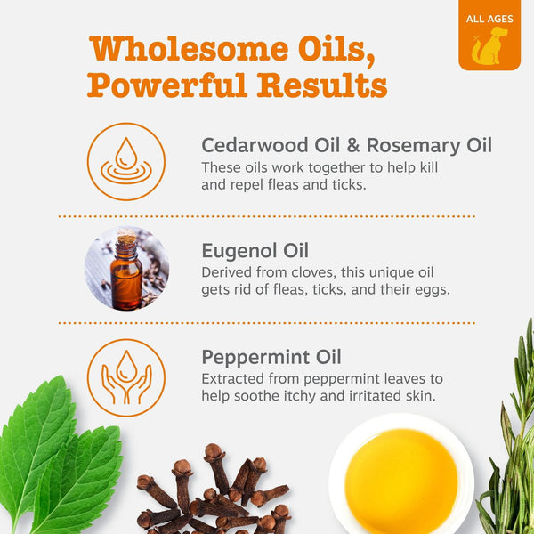 ZESTY PAWS Flea and Tick Spray, 32 fl. oz.