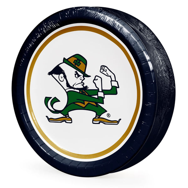 Notre Dame Fighting Irish NCAA Round Paper Plates, 10