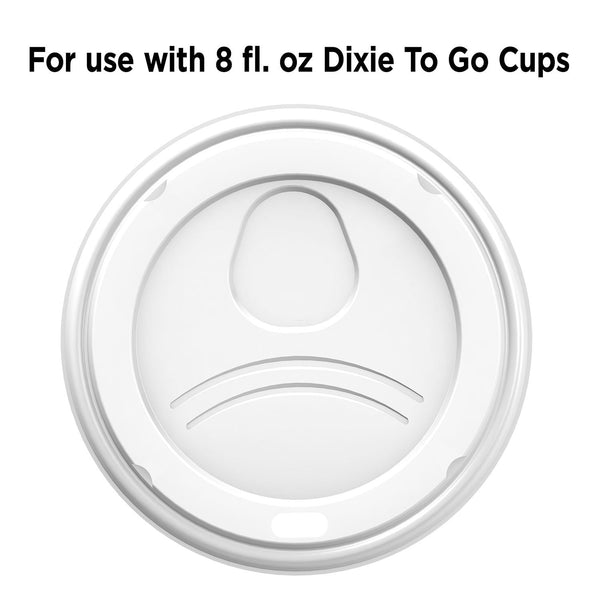 Dixie To Go Hot Cup Lids 8 oz., 500 ct.