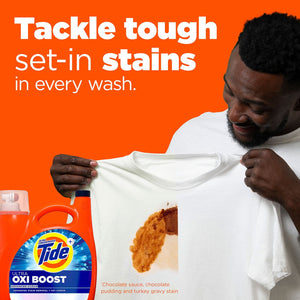 Tide Ultra Oxi Boost Liquid Laundry Detergent, 100 loads, 128 fl. oz.