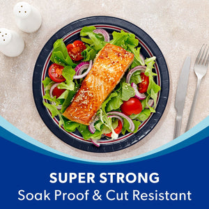 New England Patriots NFL Round Paper Plates, 10