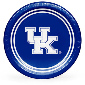 Kentucky Wildcats NCAA Round Paper Plates, 10