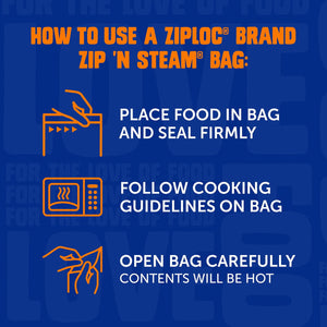 Ziploc Store & Steam Variety Pack, 80ct.