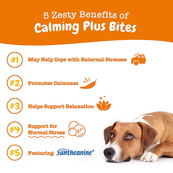 Zesty Paws Calming Plus Bites, Turkey, 160 ct.