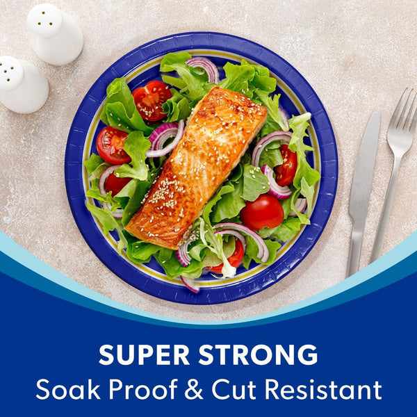 Los Angeles Rams NFL Round Paper Plates, 10