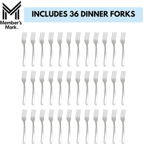 Member's Mark Stainless Steel Dinner Forks 36 ct.