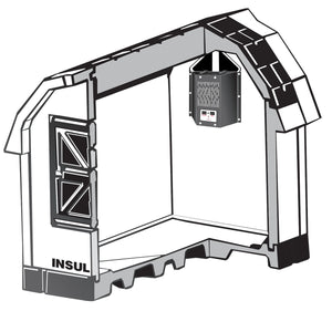 Palace Central Heater for Dog Palace and CRB Palace Dog Houses