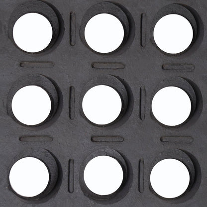 General Purpose WorkStep Floor Mat, Black (36" x 60" x .5")