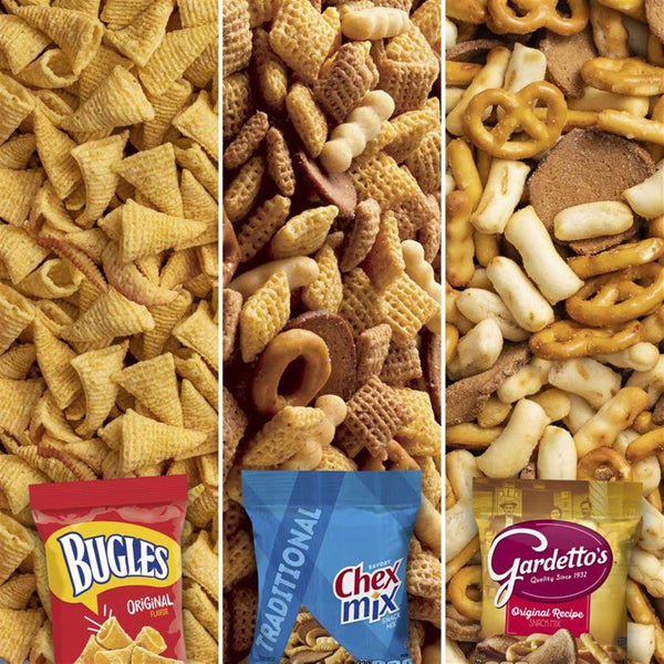Bugles, Chex Mix & Gardetto Variety Pack Snacks, 40 pk.
