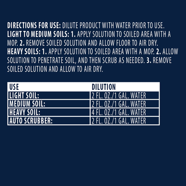 Member's Mark No Rinse Floor Cleaner, 1 gal., Choose Pack Size