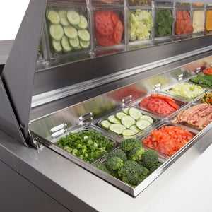 Maxx Cold X-Series Sandwich and Salad Prep Station (48")