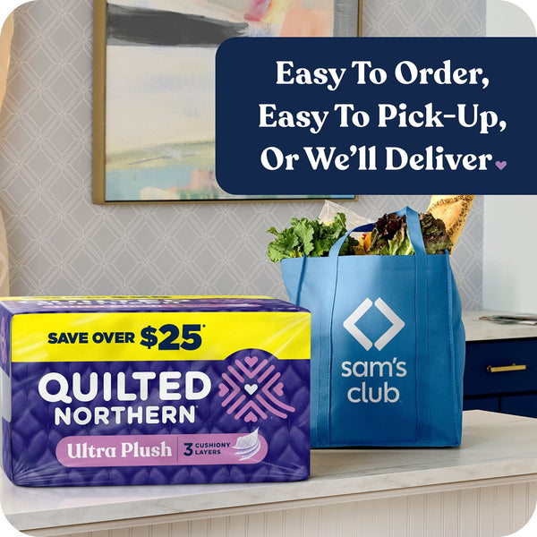 Quilted Northern Ultra Plush 3-Ply Toilet Paper 36 rolls, 255 sheets/roll