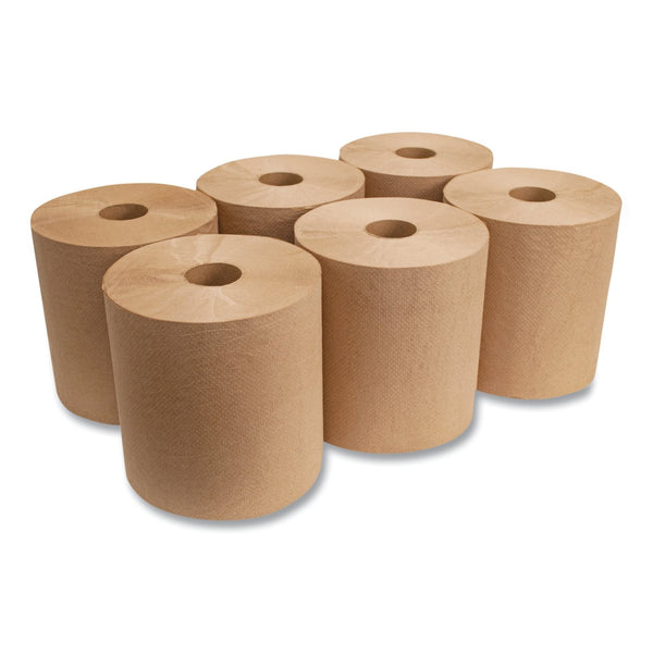 Boardwalk Green Universal Natural Roll Paper Towels 6 rolls, 800 ft./roll