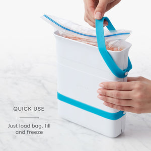 FreezeUp Freezer Food Block Maker, 3-Piece Set