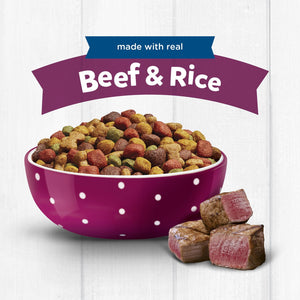 Purina Puppy Chow, Beef and Brown Rice, Tender & Crunchy Puppy Dry Dog Food, 34 lbs.