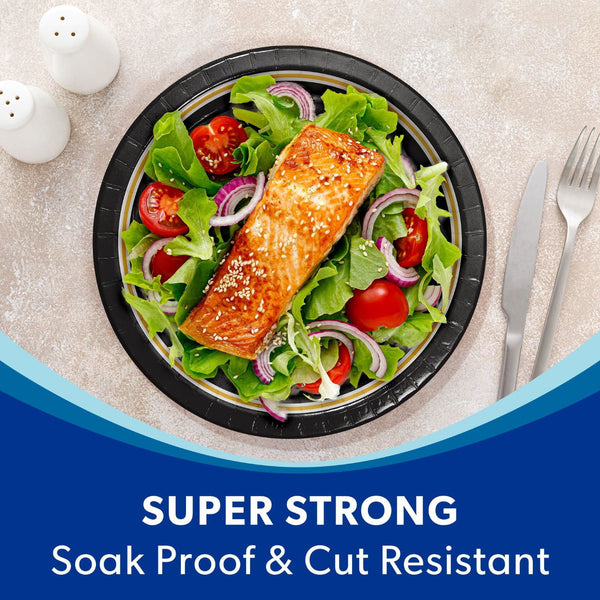 Pittsburgh Steelers NFL Round Paper Plates, 10