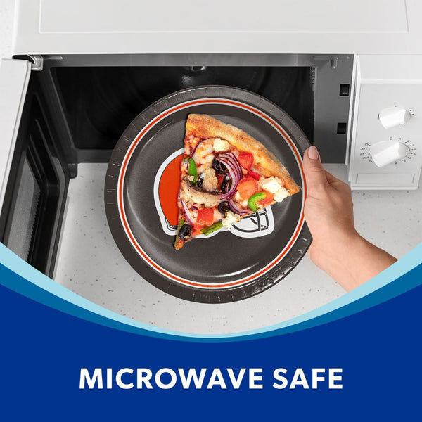 Cleveland Browns NFL Round Paper Plates, 10