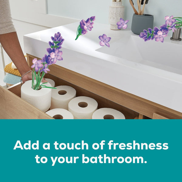 Angel Soft 2-Ply Toilet Paper, Fresh Lavender Scented Tube 48 rolls, 320 sheets/roll