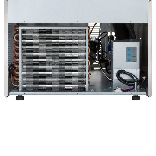 Maxx Ice Freestanding Icemaker in Stainless Steel (110 lb.)