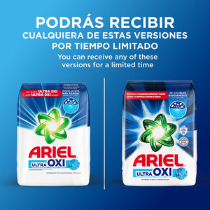 Ariel Ultra Oxi Powder Laundry Detergent, Original, 129 Loads, 205 oz.