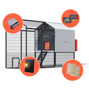 coop Smart Chicken Coop & Steel Run