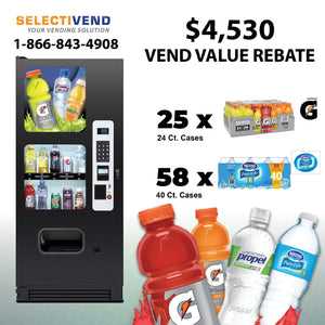 Selectivend CB500 Gatorade 10 Selection Drink Machine