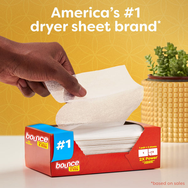 Bounce Select a Size Fabric Softener Dryer Sheets, Outdoor Fresh, 400 ct.