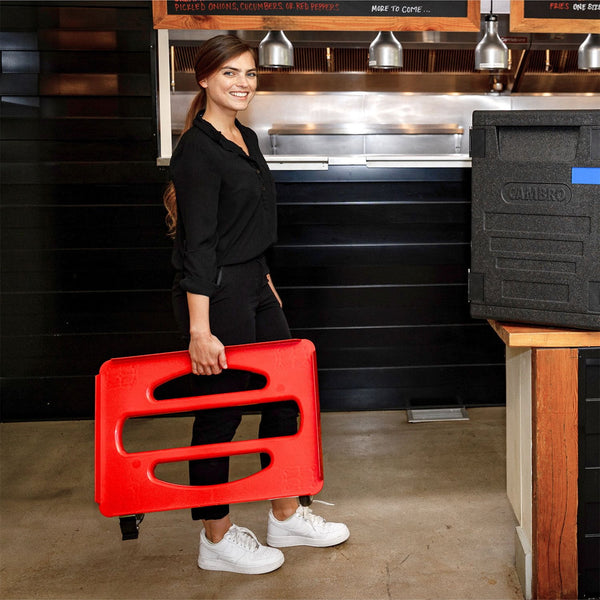 Cambro Camdolly For EPP Front and Top Loaders, Red  CDC400358