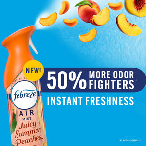 Febreze Air Mist Air Freshener Spray, Spring Mixed Scent, 4ct., 32.4 oz.