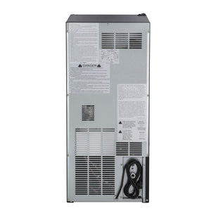 Maxx Ice Freestanding Icemaker, Stainless Steel and Black (60 lbs.)