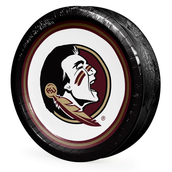 Florida State Seminoles NCAA Round Paper Plates, 10