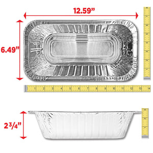 Member's Mark Aluminum Steam Table Pans, 1/3 Size 30 ct.