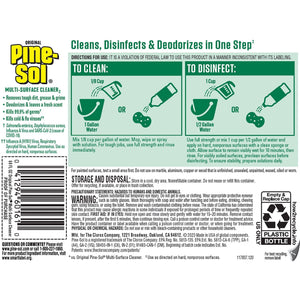 Pine-Sol Multi-Surface Cleaner, Pine Scent, 2 ct., 120 fl. oz.