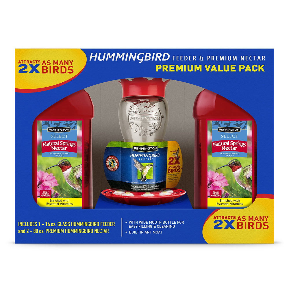 Pennington Hummingbird Feeder and Nectar Kit