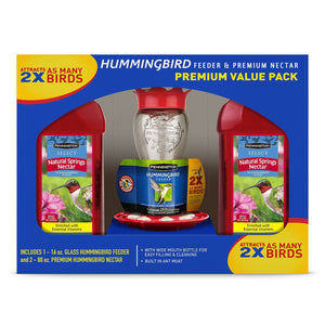 Pennington Hummingbird Feeder and Nectar Kit