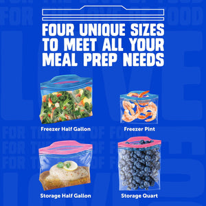 Ziploc Meal Prep Variety Pack, 134 ct.