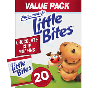 Entenmann's Little Bites Chocolate Chip Muffins, 1.5 oz., 20 pk.