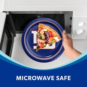 New York Giants NFL Round Paper Plates, 10