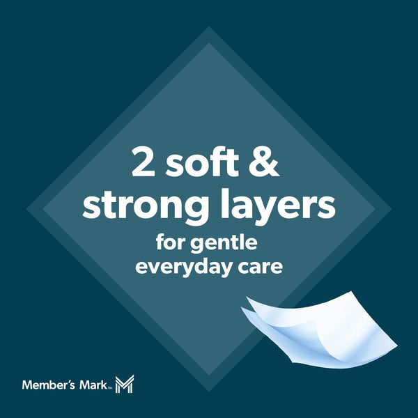 Member's Mark Soft and Strong 2-Ply Facial Tissues 30 boxes., 110 tissues/box