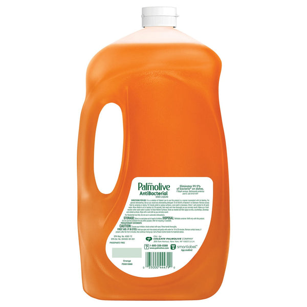 Palmolive Antibacterial Dishwashing Liquid Dish Soap, Orange 102 fl.oz.