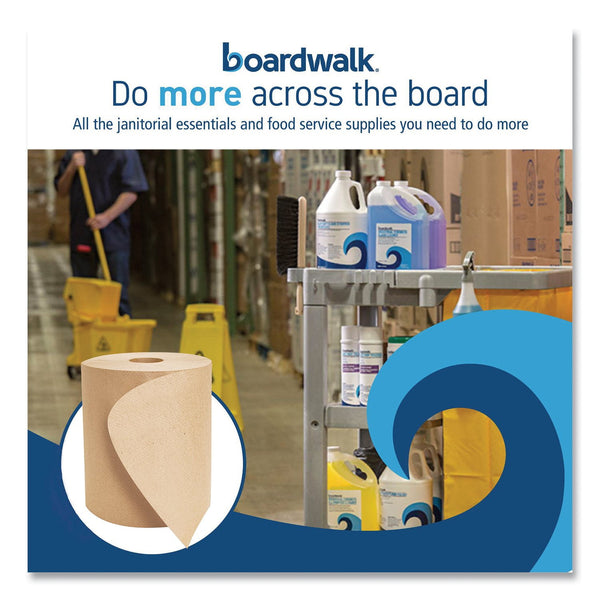 Boardwalk Green Universal Natural Roll Paper Towels 6 rolls, 800 ft./roll