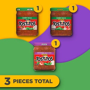 Tostitos Salsa Variety Pack, 15.5 oz., 3 ct.