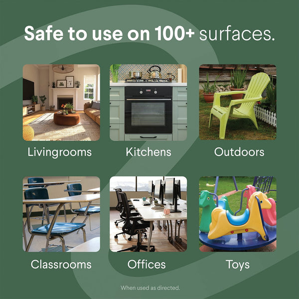 Clorox Disinfecting Wipes, Variety Pack, Fresh Scent and Crisp Lemon, 5 pack ct., 425 wipes total