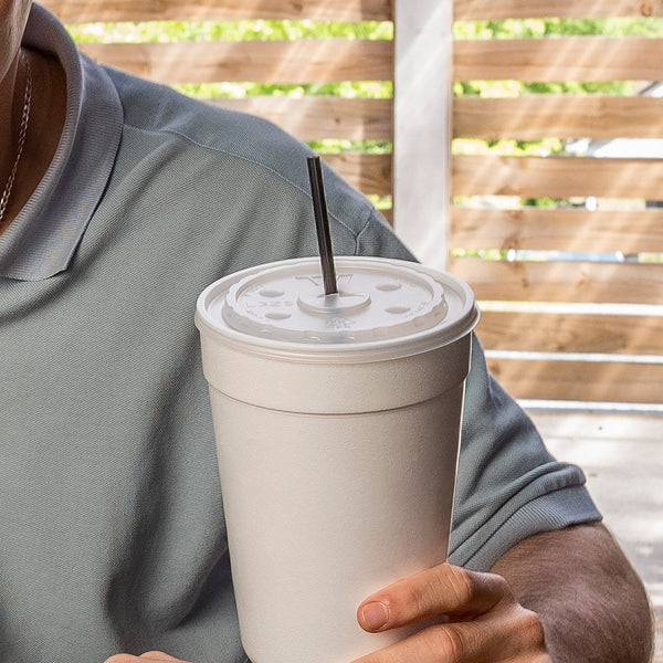 WinCup Lids with Straw Slot 18 Series, Translucent, 32-44 oz., 1000 ct.