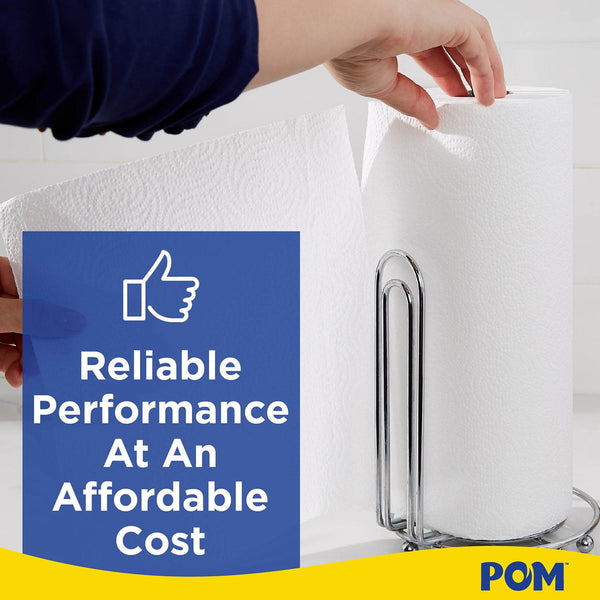 POM Individually Wrapped 2-Ply Paper Towels 30 rolls, 110 sheets/roll