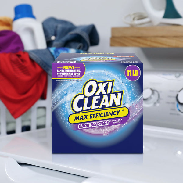 OxiClean Max Efficiency Odor Blasters Laundry Stain Remover Powder, 11 lb.
