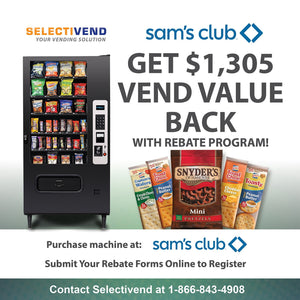 Selectivend WS4000 32 Selection Snack Vending Machine