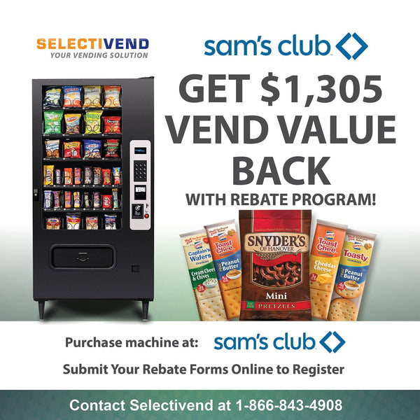 Selectivend WS4000 32 Selection Snack Vending Machine