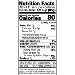 TransOcean Crab Classic Imitation Crab Flakes, Case 20 lbs.